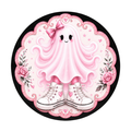 Pink Sneaker Ghost Halloween Sign 10" Wreath Sign, Home Decor, The Ritzy Cactus