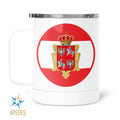 Polish - Lithuanian Commonwealth Stainless Steel Travel Mug 13 OZ - Apedes Flags And Banners