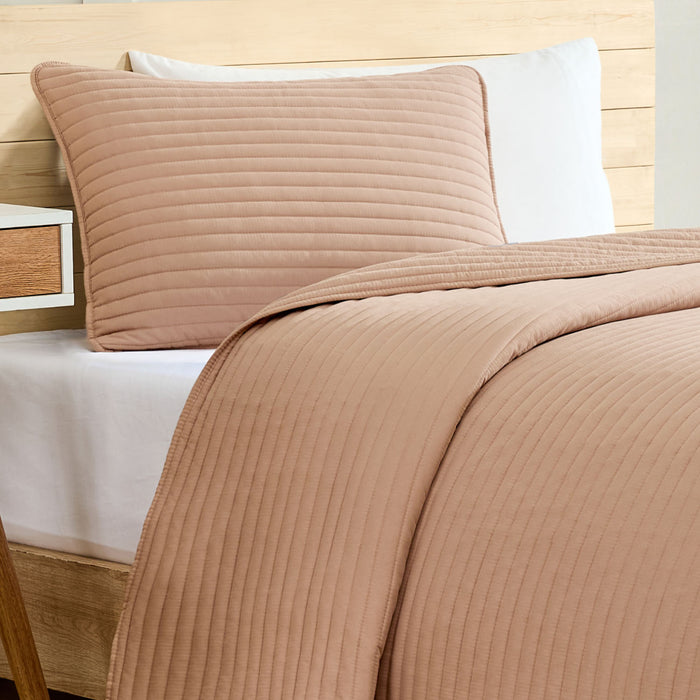 Twin / Light Brown / Stripes Pattern