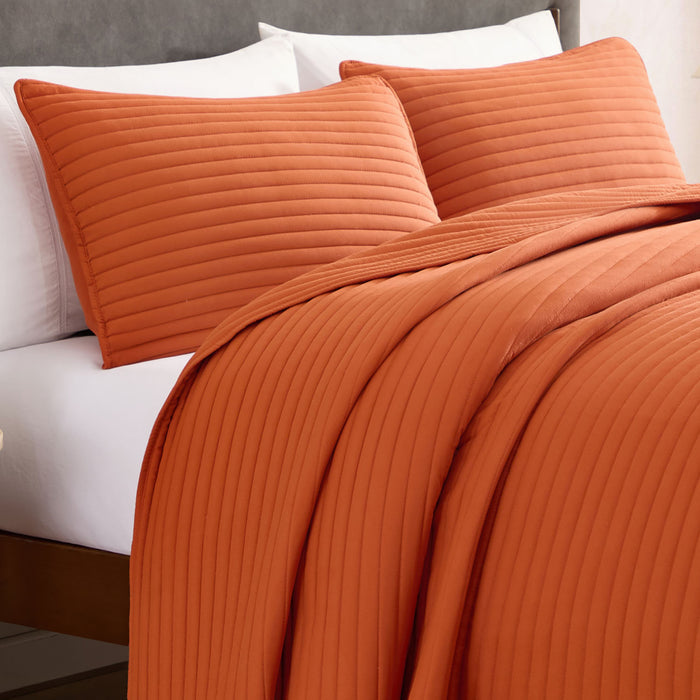 Full / Terracotta / Stripes Pattern