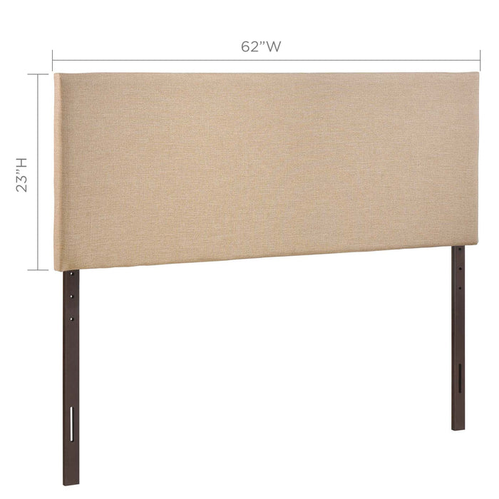Region Upholstered Fabric Headboard