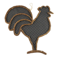 Rooster Vine Fabric Form 21"H x 20.5"W DIY Wreath Supply, Home Decor, The Ritzy Cactus