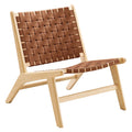 Saorise Wood Accent Lounge Chair