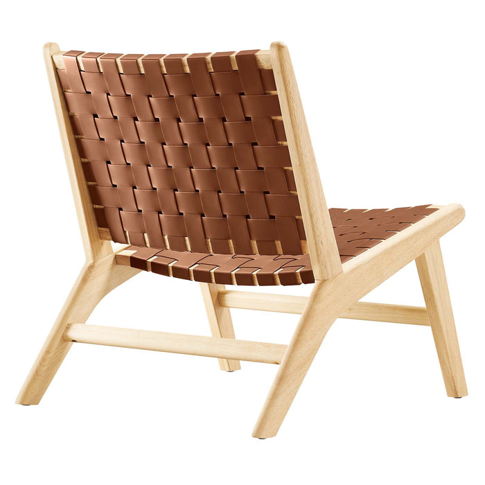 Saorise Wood Accent Lounge Chair