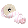 Satin Iridescent Glitter Pink Wired Ribbon by d. Stevens Ribbon – 1.5" x 10 Yards