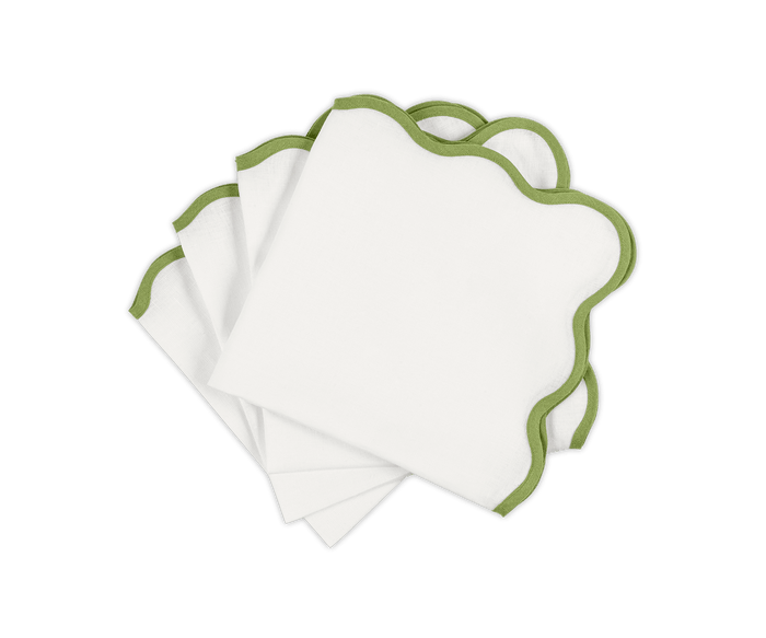 Scallop Edge Napkin - set of 4