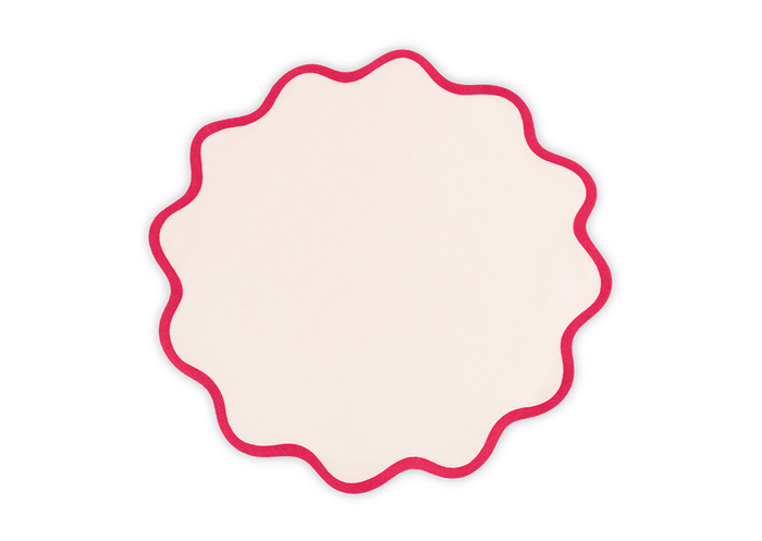 Circle: 16" Round / Pink & Azalea