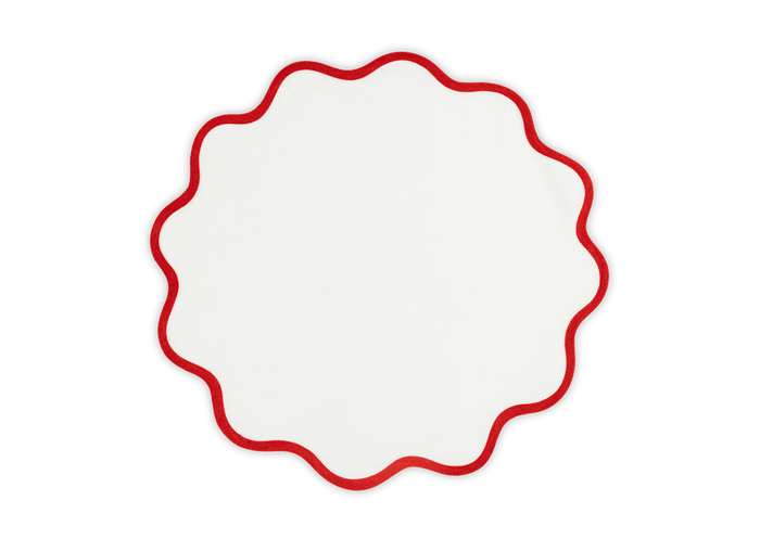 Circle: 16" Round / Scarlet
