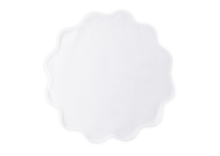 Circle: 16" Round / White/White