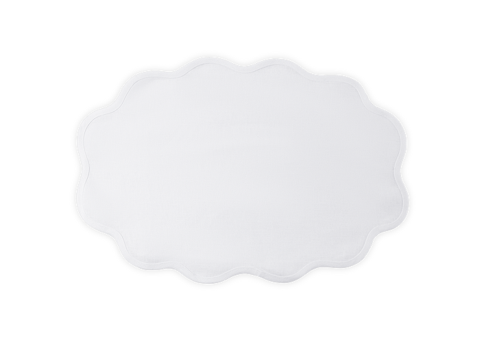 Oval: 13" W x 19" L / White/White