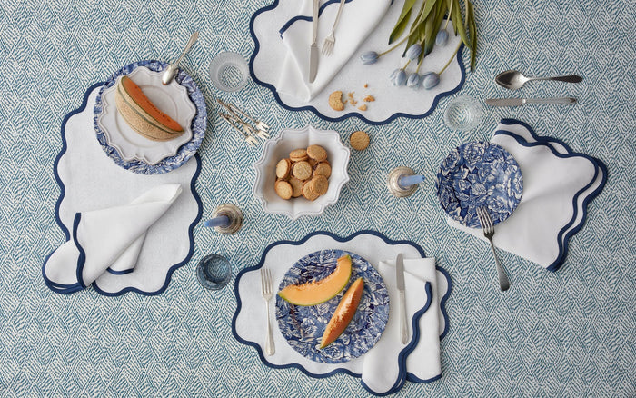 Scallop Edge Placemat - set of 4