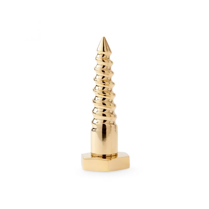 Screw Statue - Brass