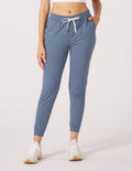 Serene Jogger: Washed Blue Marble