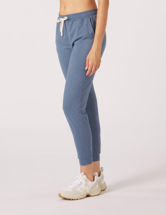 Serene Jogger: Washed Blue Marble