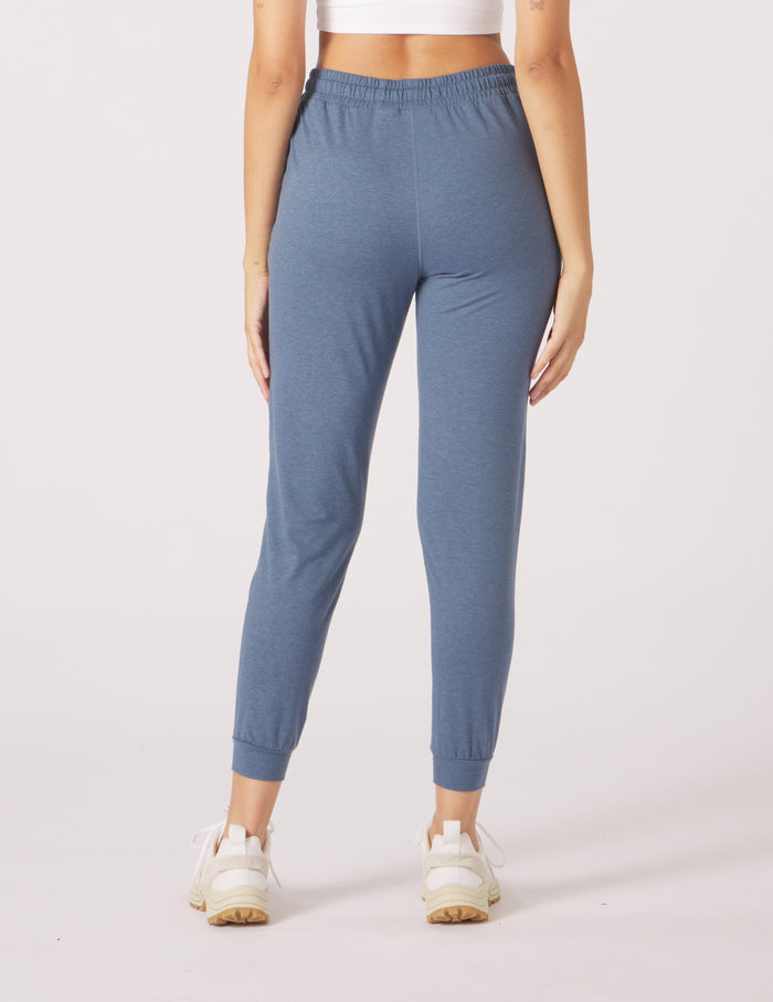Serene Jogger: Washed Blue Marble