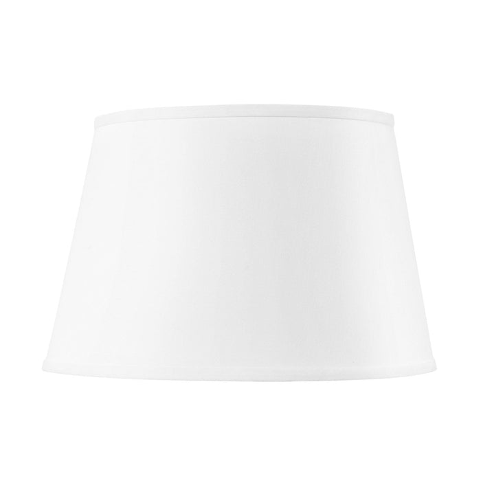 Shade 16-inch with Gold - White Linen