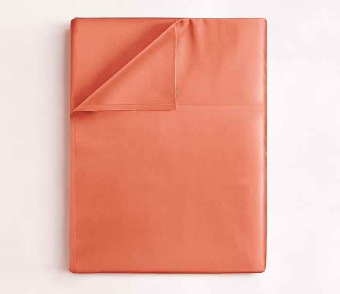 Single Flat Sheet - Coral
