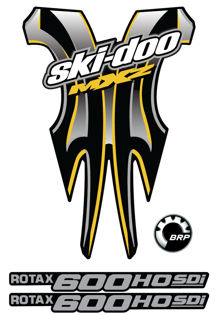 Ski-Doo MXZ 600 SDI Hood Decals