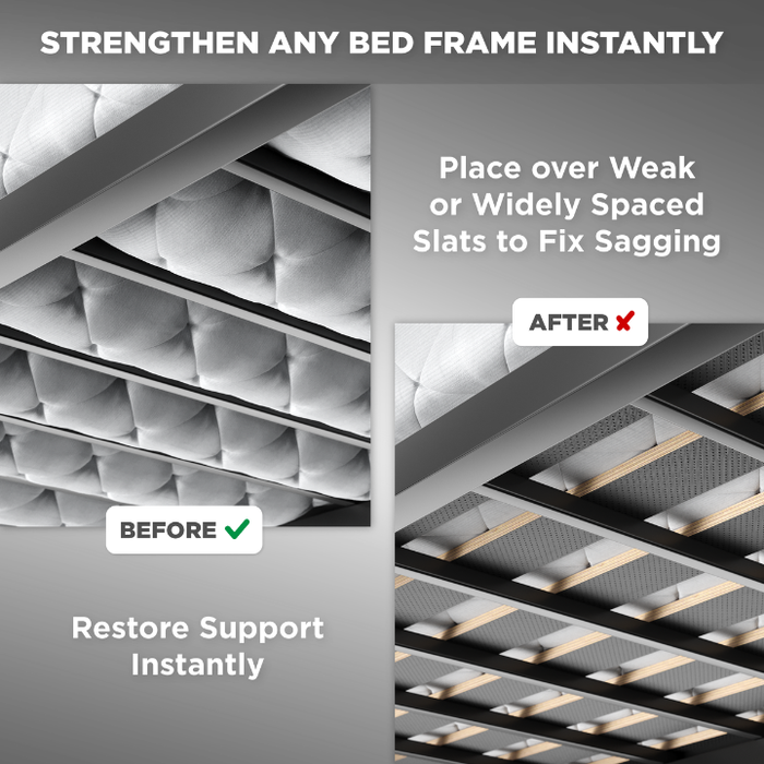SlatSure™ Classic Bunkie Board — Vertical Bed Slats