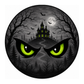 Spooky Eyes 10" Wreath Sign, Home Decor, The Ritzy Cactus