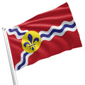 St Louis City \ Kansas City Missouri State USA United States of America Flag Banner