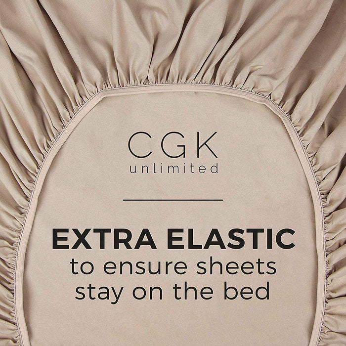 Standard Single Fitted Sheet - Cream