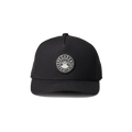 Station Trucker Snapback Hat  - Black