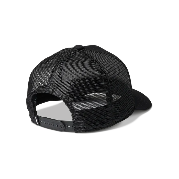 Station Trucker Snapback Hat  - Black