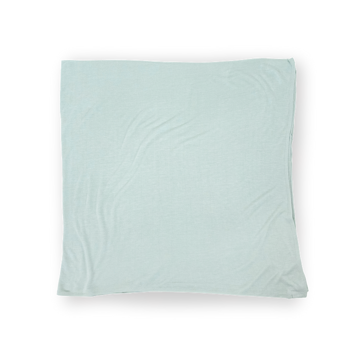 Stretch Knit Swaddle Blanket 2 Pack - Frost Green
