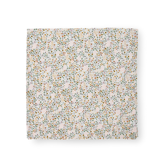 Stretch Knit Swaddle Blanket 2 Pack - Pressed Petals