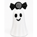 Sweet & Spooky Ghost with Bow 14" Attachment, DIY Supplies, Halloween Wreath Home Decor