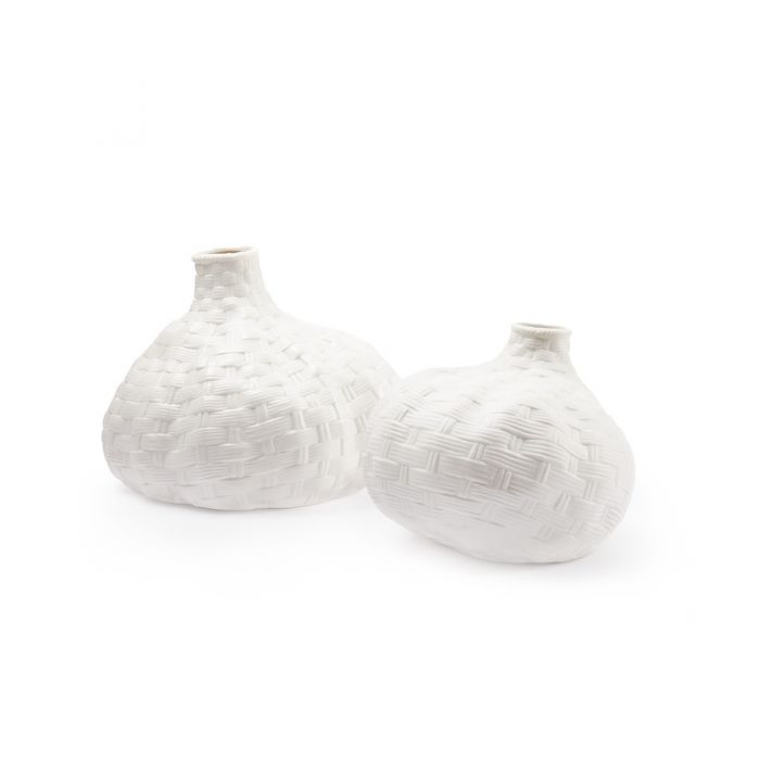 Tamarindo Vase - White