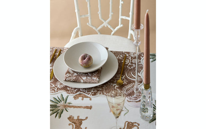 Tiger Palm Napkin - set of 4