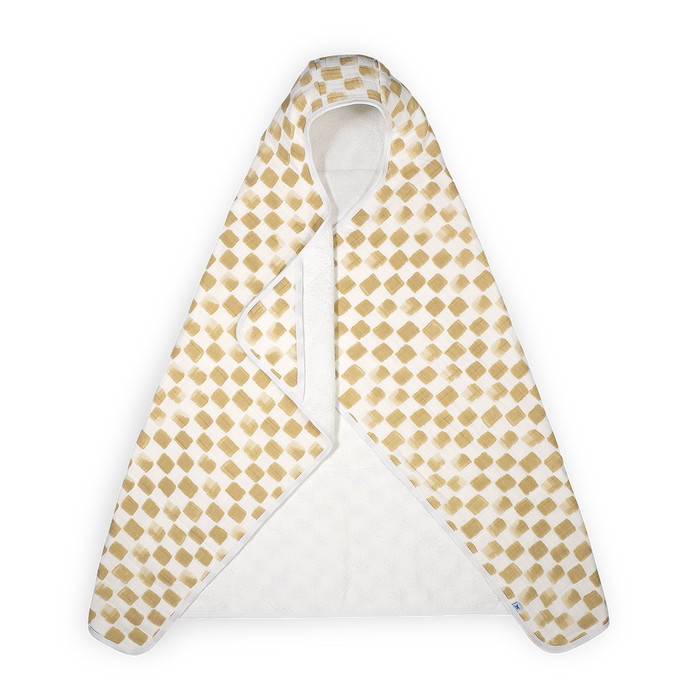 Toddler Hooded Towel - Adobe Checker