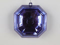 Vickerman 6" Lavender Square Jewel Glitter Gem Ornament , Wreath Embellishment, Wreath Supply