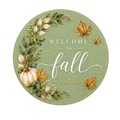 Welcome To Fall Sage 10" Wreath Sign, Home Decor, The Ritzy Cactus