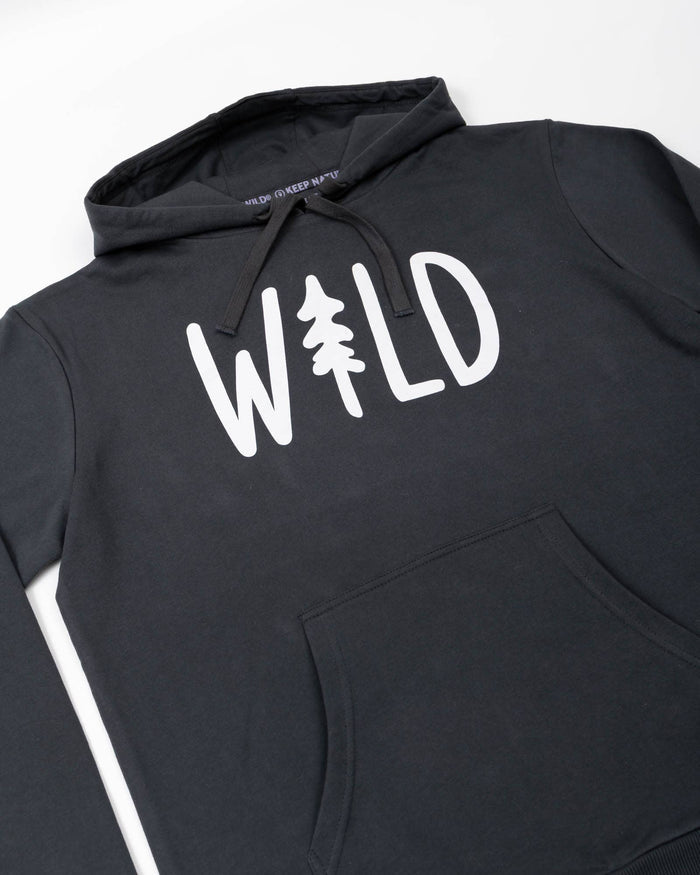 Wild Pine Pullover Hoodie - Coal