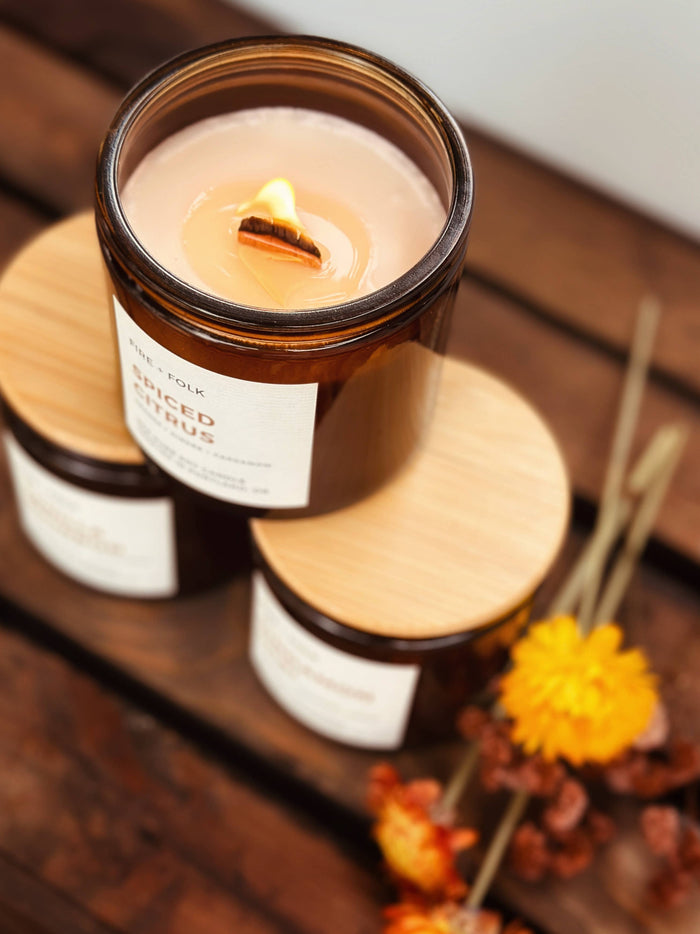Winter Solstice | 9oz Wood Wick Soy Candle