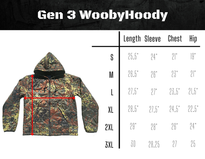 Wooby Hoody • GEN3 Flecktarn