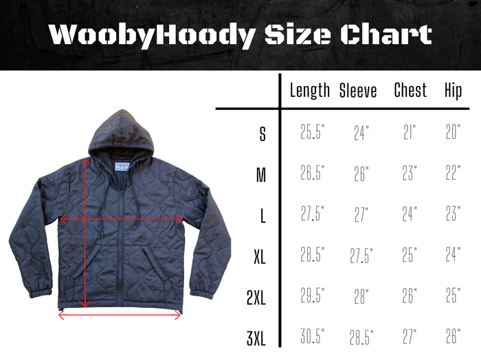 Wooby Hoody • GEN3 Midnight Raid Black