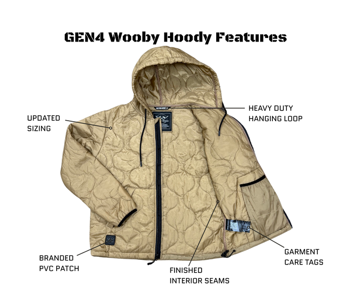 Wooby Hoody • GEN4 Coyote Brown