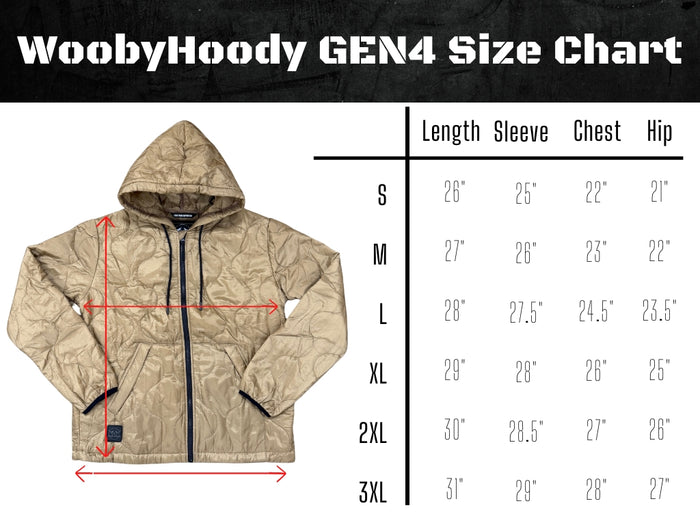 Wooby Hoody • GEN4 Coyote Brown