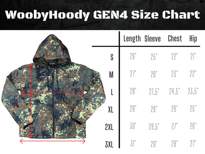 Wooby Hoody • GEN4 Flecktarn