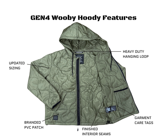 Wooby Hoody • GEN4 Ranger Green