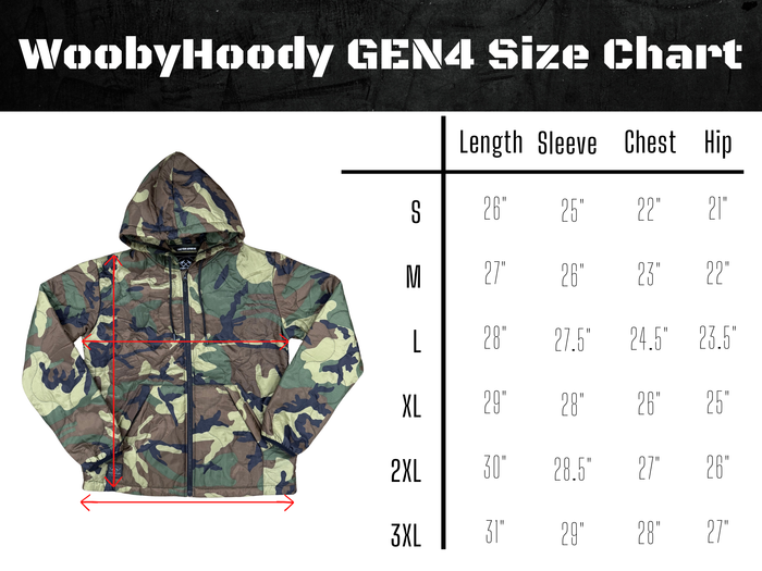 Wooby Hoody • GEN4 Woodland
