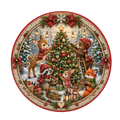Woodland Christmas 10" Wreath Sign, Home Decor, The Ritzy Cactus
