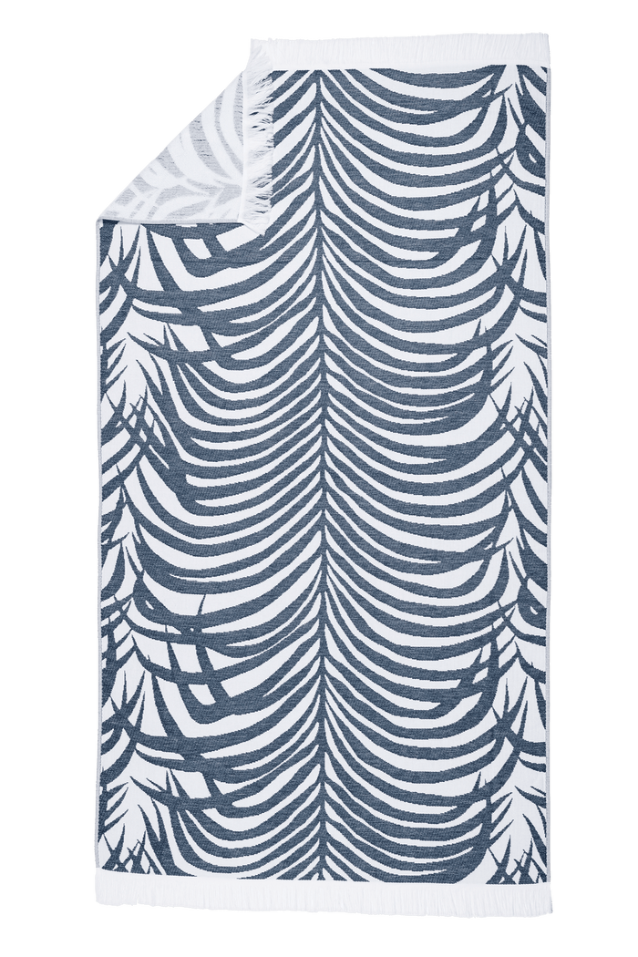 Zebra Palm Beach Towels