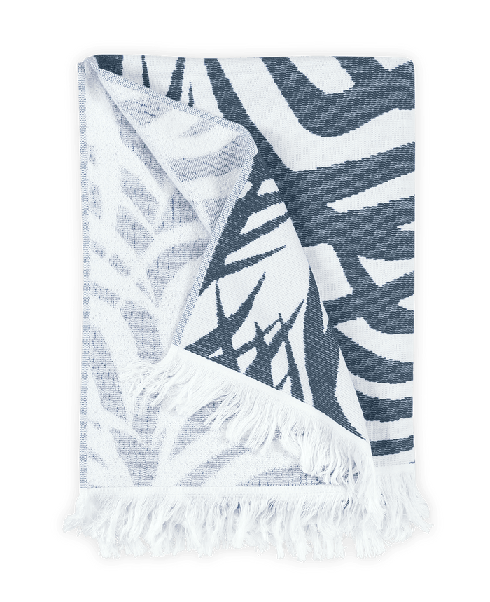 Zebra Palm Beach Towels