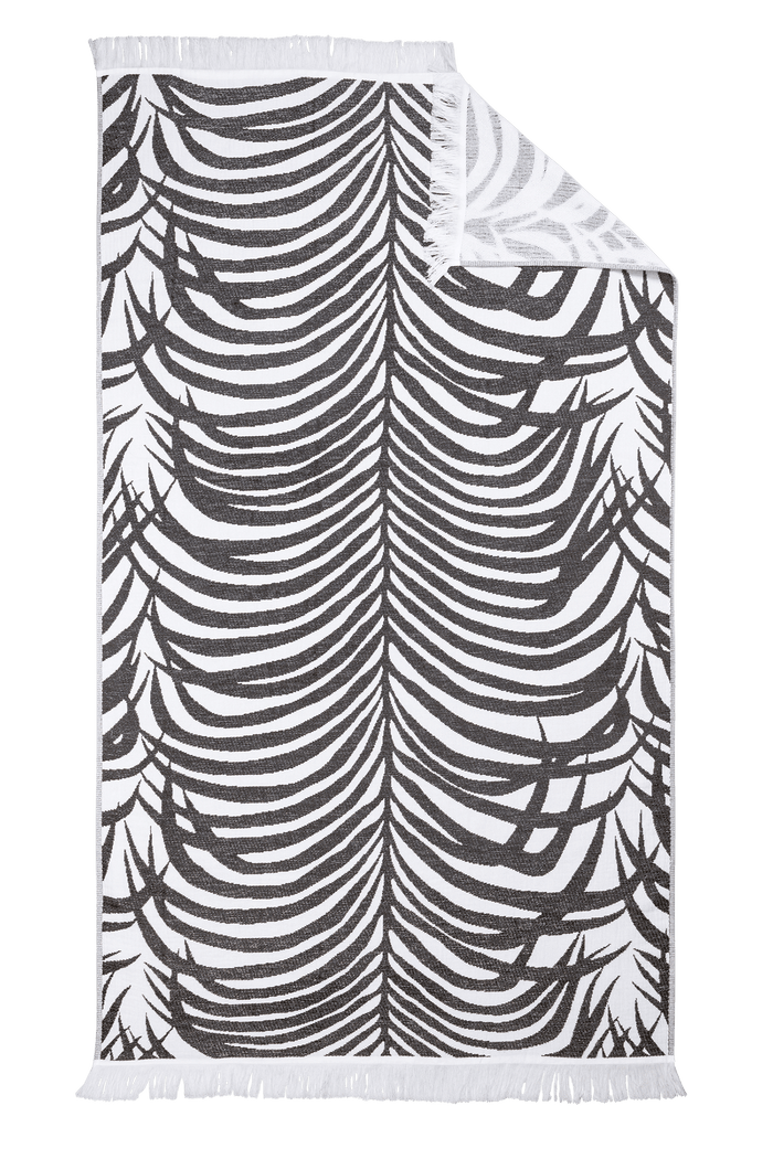 Zebra Palm Beach Towels